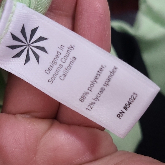 Athleta Bombastic Bomber Jacket S Lime Green - Picture 4 of 4